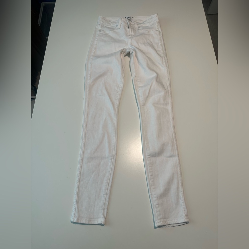 paige verdugo ultra skinny white jeans